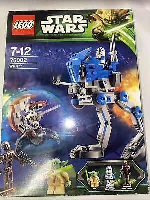 Buy Lego 75002 AT-RT Star Wars The Clone Wars. 501st. New Sealed Yoda Retired Set • 17£