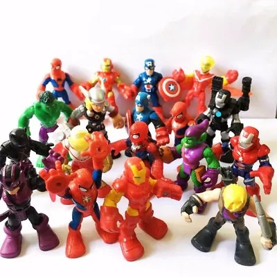 Buy Random 3 Playskool Heroes Marvel Super Hero Squad 2.5  Action Figure Movies Toys • 6.26£