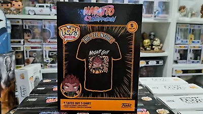 Buy Funko Boxed Tee: Naruto - 8 Gates Guy - Small  T-Shirt - Gift Set • 5.99£