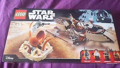 Buy Lego Star Wars 75174 Desert Skiff Escape New And Sealed • 40£