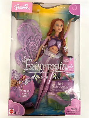 Buy New In Box Barbie Lenara Purple Fairytopia Wonder Fairy 12  Mattel Flutter Wings • 89.99£