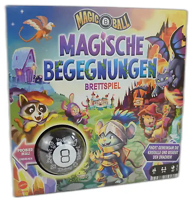 Buy Mattel Magic 8 Ball Magic Begegnungen Board Game HPJ69 New Boxed • 32.94£