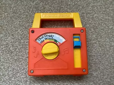 Buy Vintage Fisher Price ‘How Much Is That Doggy In The Window’ Wind Up Toy Radio • 19.99£