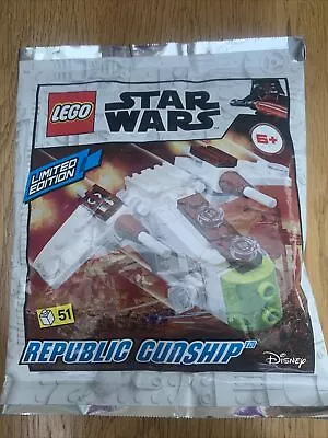 Buy LEGO Disney Star Wars Limited Edition Republic Gunship Toy 912178 NEW FREE P&P! • 6.99£