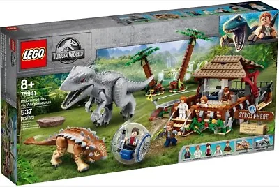Buy NEW Sealed LEGO Jurassic World 75941 Indominus Rex Vs. Ankylosaurus • 170£