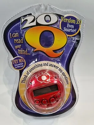 Buy 20 Q Version 3.0 Red Electronic Question Game Mattel 2009 New & Sealed Radica • 29.99£