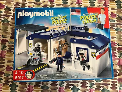 Buy Playmobil Take Along Police Station Complete With Original Box • 35£