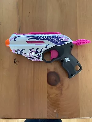 Buy Nerf Gun Pink And White Small (no Bullets) • 2.25£