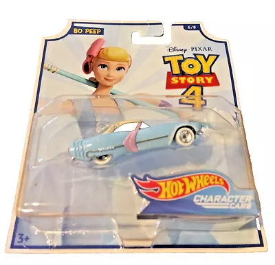 Buy Disney Pixar Toy Story 4 Hot Wheels Character Car BO PEEP  Die-cast **BN** • 8.99£