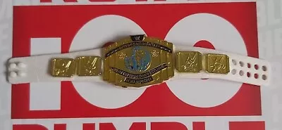 Buy White Intercontinental Title Belt Accessory Wwe Wrestling Figure Mattel  • 20£