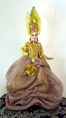 Buy    Barbie Collection Queen Marie Antoinette Gold Blonde Ooak  • 153.42£
