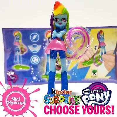 Buy Kinder Surprise My Little Pony *CHOOSE YOURS* Minifigures Cake Topper Kinder Joy • 2.49£