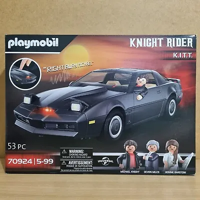 Buy Playmobil - 70924 - Knight Rider - K.I.T.T. & Michael Knight - Lights & Sound • 37.99£