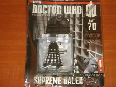 Buy SUPREME DALEK Part #70 Eaglemoss BBC Doctor Who Figurine Collection 5th Doctor • 19.99£