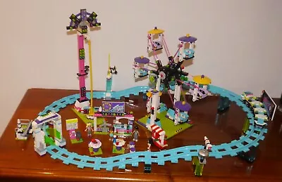 Buy Lego Friends Amusement Park Roller Coaster 41130 100% COMPLETE With Instructions • 32.50£