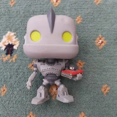 Buy Funko Pop Vinyl Movies Iron Giant With Car 244 Vaulted And Rare • 15£