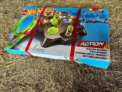 Buy Hot Wheels Action Rebound Raceway Playset FDF27 Box Free Pp • 17.99£