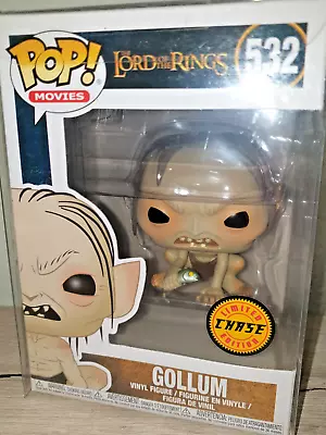 Buy FUNKO POP Lord Of The Rings Lord Of The Rings Gollum Limited Chase EditionPROTECTOR • 39.01£