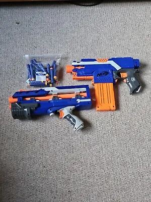 Buy Nerf Stryfe Battery Powered With Mag And Long Shot Elite • 14£