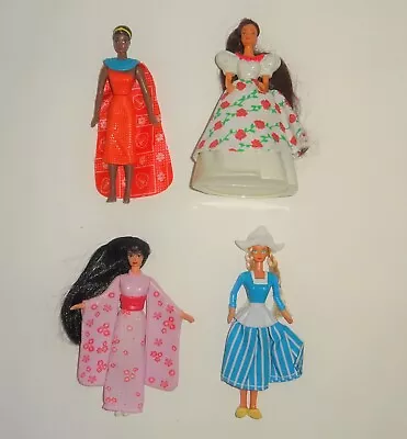 Buy Mcdonalds Full Set Barbie Dolls Of The World Happy Meal Toys 1996 • 1.99£