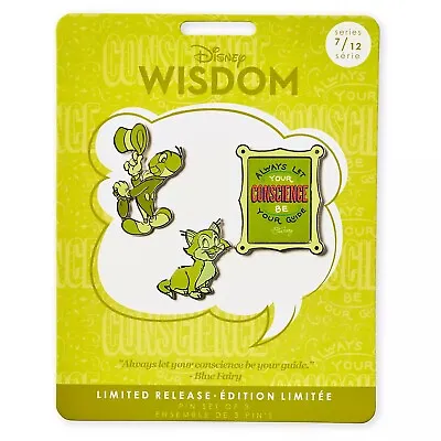 Buy SALE - Jiminy Cricket Disney Pin Trading: Wisdom July 7/12 Limited Edition Pin • 19£