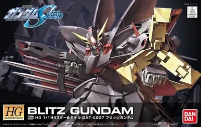 Buy Gundam Blitz GAT-X207 RO4 Gundam Seed HG 1/144 Bandai Model Kit Gunpla  • 12£
