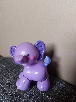 Buy Fisher Price Click Clack Amazing Animals BABY Purple Elephant • 3£