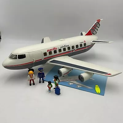 Buy Playmobil 4310 Pacific Airline Cargo Plane 100% Complete With Instructions • 45£
