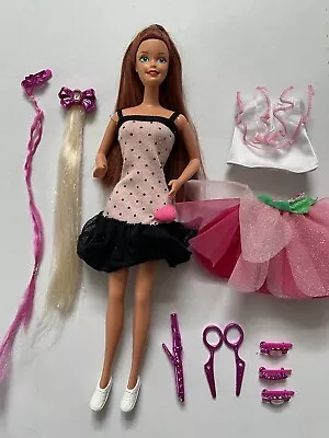 Buy Barbie Cut N Style Red Hair • 30.73£