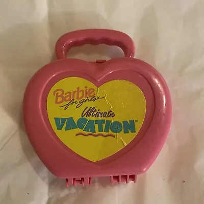 Buy Barbie Ultimate Vacation Travel Game 1992 Part Piece Suitcase • 5.79£