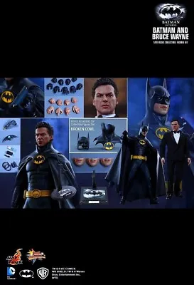 Buy Hot Toy Mms294 Batman Returns 2 Pack Batman And Bruce Wayne Mint In Box • 950£