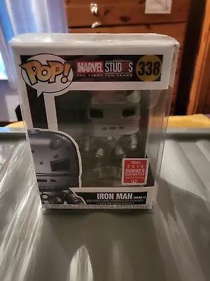 Buy Marvel First 10 Years Iron Man Summer Convention Exclusive 338 Funko Pop • 28£