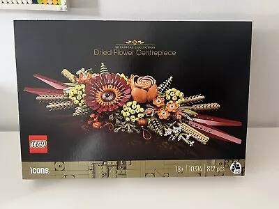 Buy LEGO 10314 Icons Dried Flower Centrepiece Botanical Collection New Sealed • 21£