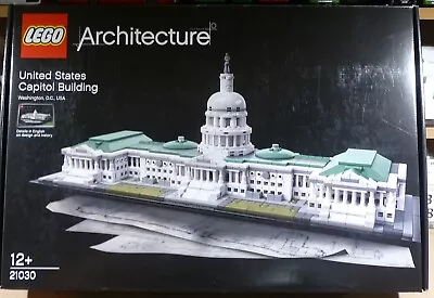 Buy Lego Architecture: 21030 USA Capital Building COMPLETE WITH BOX/INSTRUCTIONS • 59.99£