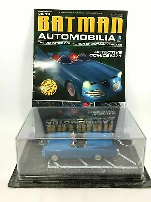 Buy BATMAN BATMOBILE DETECTIVE COMICS #371 Automobilia Collection Diecast Model +Mag • 8.99£