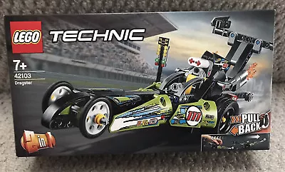 Buy New  LEGO Technic Dragster Pull Back Car 42103. 225 Pieces. Free Post • 22.99£