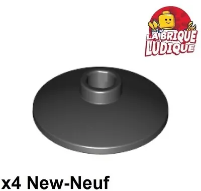 Buy LEGO 4x Dish Disc Radar Top Strut 2x2 Black/Black 4740 New • 1.75£
