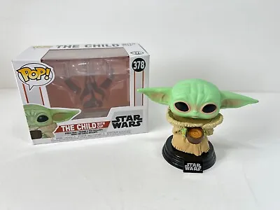 Buy Star Wars Funko POP 378 The Child Baby Yoda Grogu With Cup Mandalorian • 14.99£