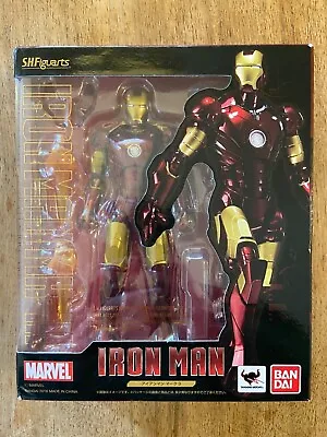 Buy S.H. Figuarts Iron Man MK. 3 Used V/Good Con. W/Minor Damage Tamashii Nations • 50£