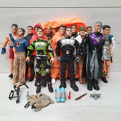 Buy Vintage Action Man Hasbro Bundle Of 13 - 1 Mr. X Figures With Accessories Extras • 69.99£