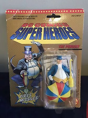 Buy Vintage DC Comics Super Heroes Toy Biz Penguin Figure - Sealed • 40£