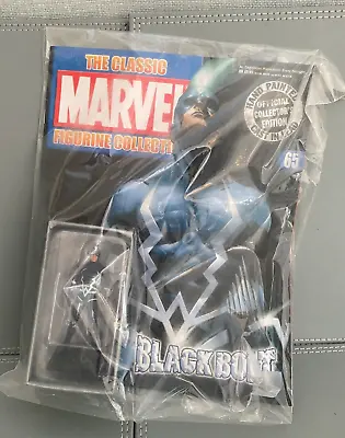 Buy Eaglemoss Marvel Classic Collection Black Bolt No 65 Display Figure And Mag • 7.99£