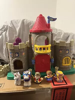 Buy FISHER PRICE Little People Lil Kingdom Fold Out Castle With Figures • 24.99£