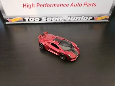 Buy Hot Wheels Lamborghini Sesto Elemento Red Diecast 1:64 Scale Combined Postage • 4.74£
