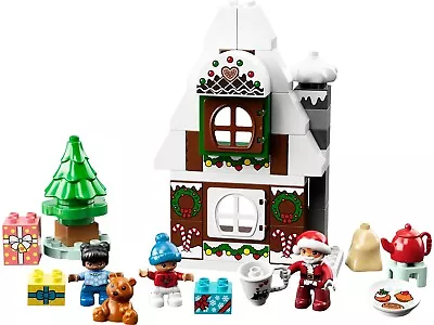 Buy LEGO DUPLO: Santa's Gingerbread House  (10976) 100% Complete No Box Instructions • 14£