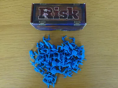 Buy Parker Hasbro Risk 2015 Edition Blue Army In Box  For Spares • 2.50£