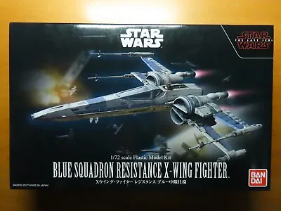 Buy Bandai 1/72 Star Wars Blue Squadron Resistance X-wing Fighter (0223296) • 19.44£
