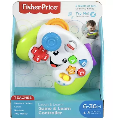 Buy Fisher-Price Green Laugh And Learn Game And LEARN Controller Toy New With Box • 11.06£