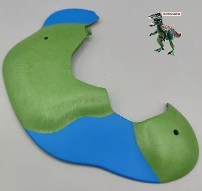 Buy Playmobil Green Floor Plate - Volcano Dinosaurs-vegetation-grass-river-lake • 3.98£