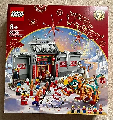 Buy LEGO 80106 Story Of Nian Chinese New Year - BRAND NEW - FREE TRACKED POSTAGE • 59.99£
